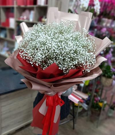 Букет цветов из: Гипсофила в Шебалино