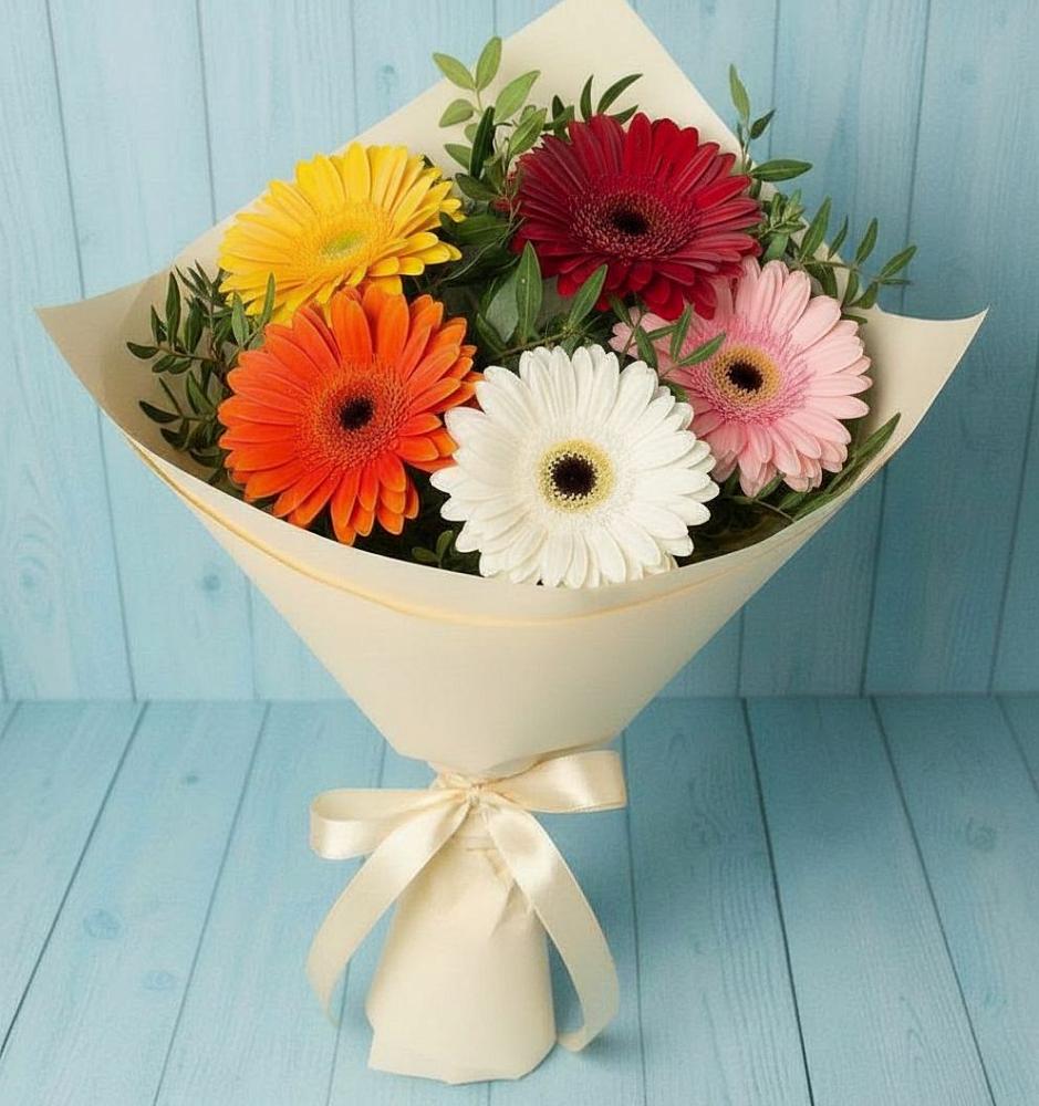 Букет цветов из: Герберы в Шебалино