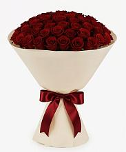 Букет 101 Бордовая роза Блэк Бакарра в Шебалино
