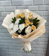 Букет цветов из:  Розы и Хризантемы в Шебалино