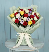 Букет цветов из:  Розы #REPLACE_PRED# Шебалино