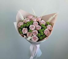 Букет цветов из:  Розы и Хризантемы #REPLACE_PRED# Шебалино