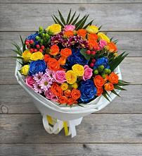 Букет цветов из:  Розы и Хризантемы в Шебалино