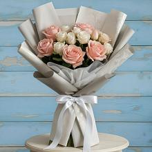 Букет цветов из:  Розы #REPLACE_PRED# Шебалино