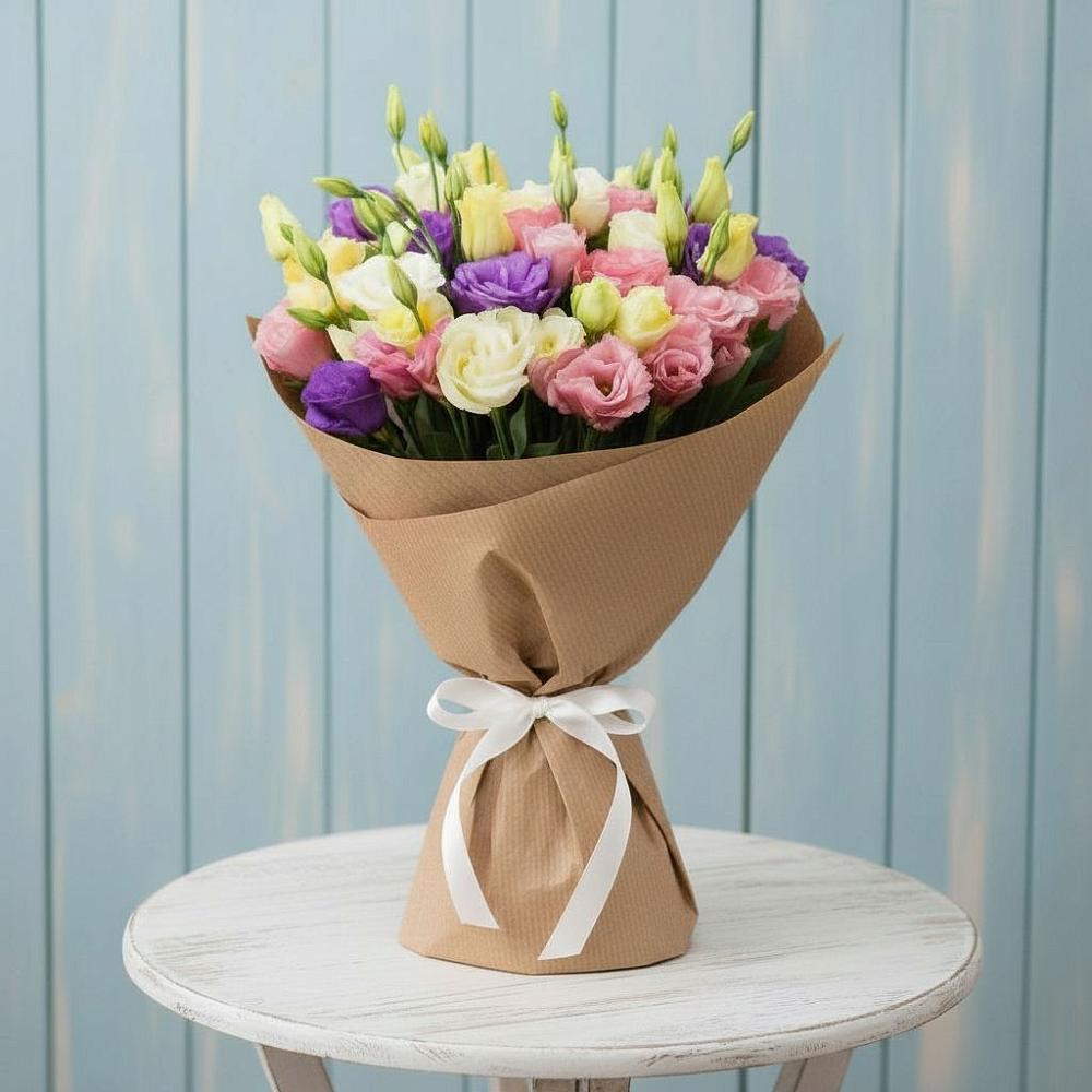 Букет цветов из: Лизиантусы в Шебалино