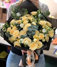Букет цветов из:  Розы и Лизиантусы #REPLACE_PRED# Шебалино