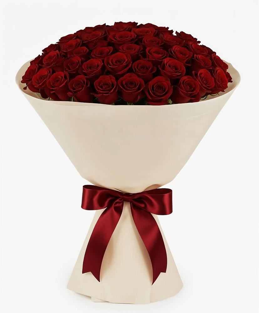 Букет 101 Бордовая роза Блэк Бакарра в Шебалино