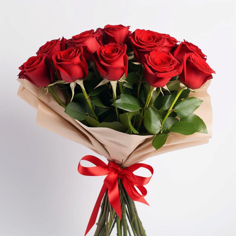 Букет 11 Красных роз Эдлесс Лав в Шебалино